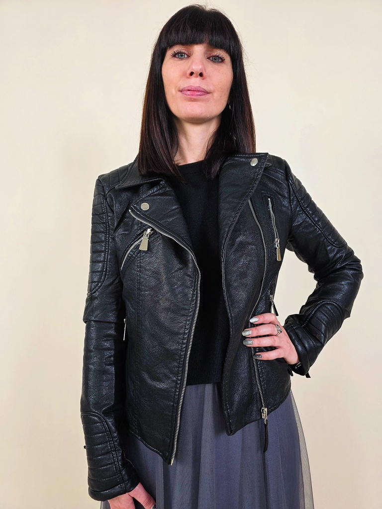 Veste style biker