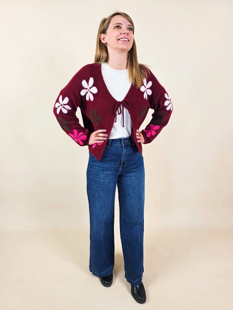 [00223_XS] Jeans coupe droite bleu moyen taille haute (XS)