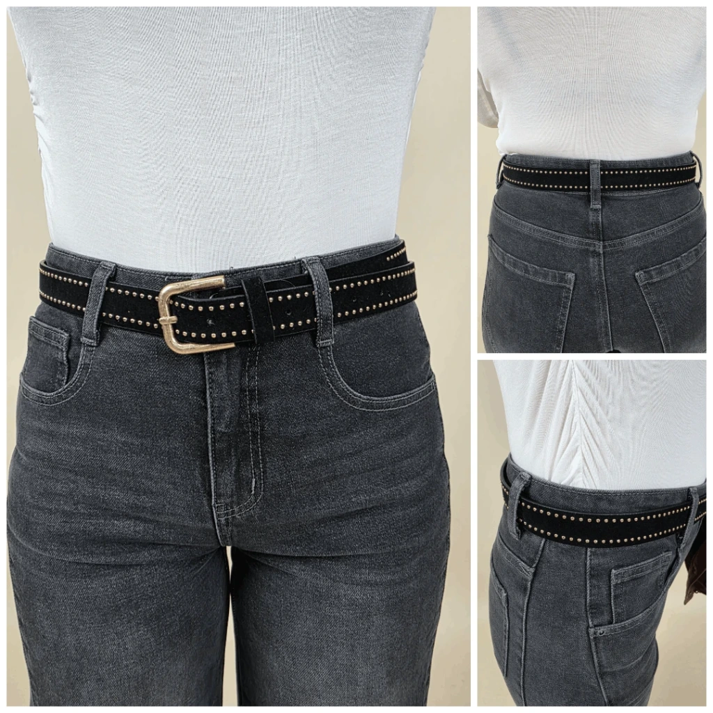 [00469] Ceinture noir 85 cm