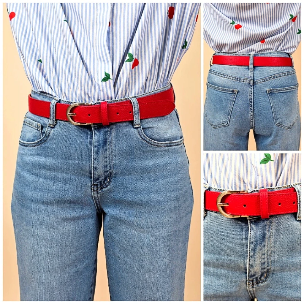 [00544] Ceinture rouge 85 cm
