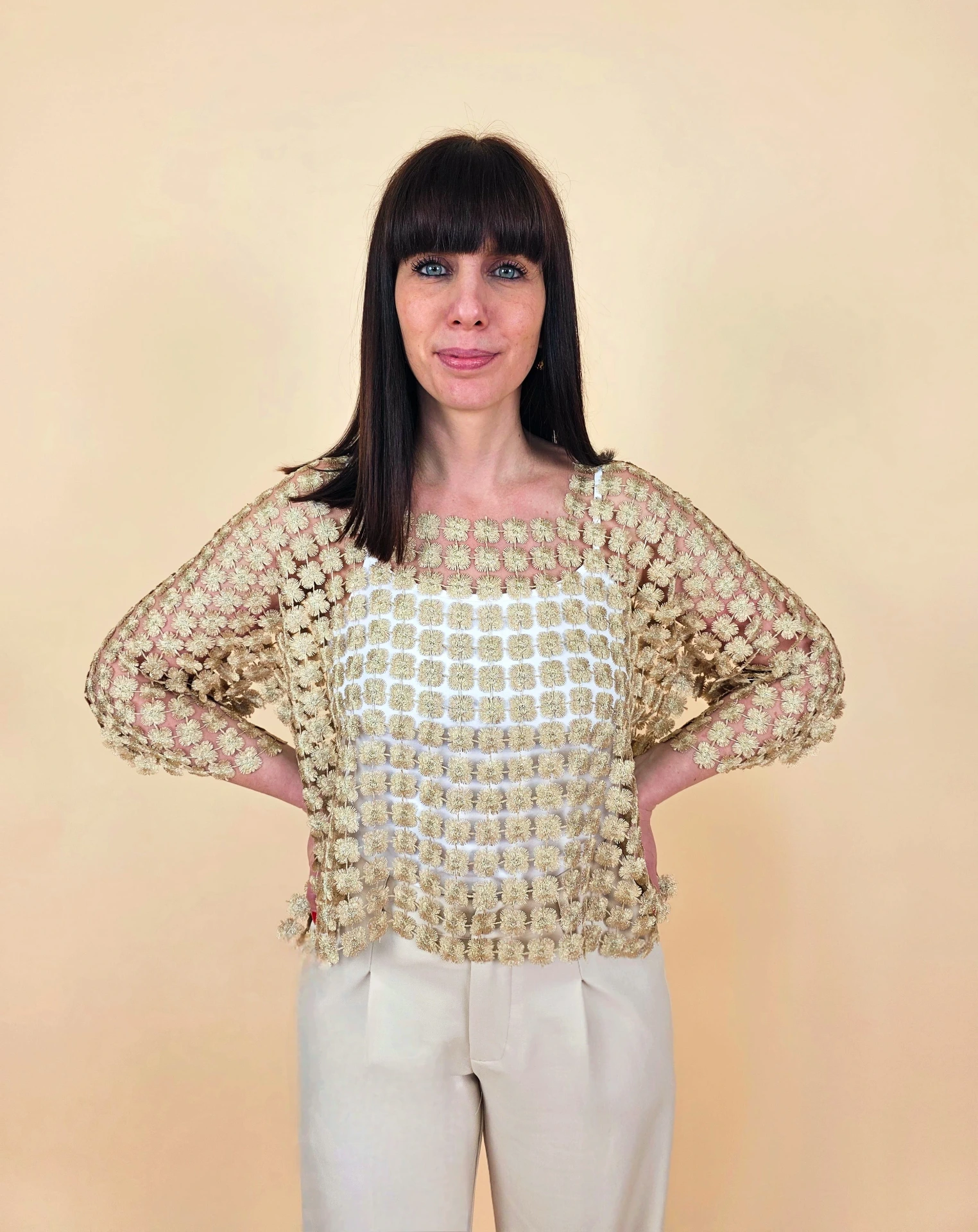 [00629] Blouse "Escale Dorée"