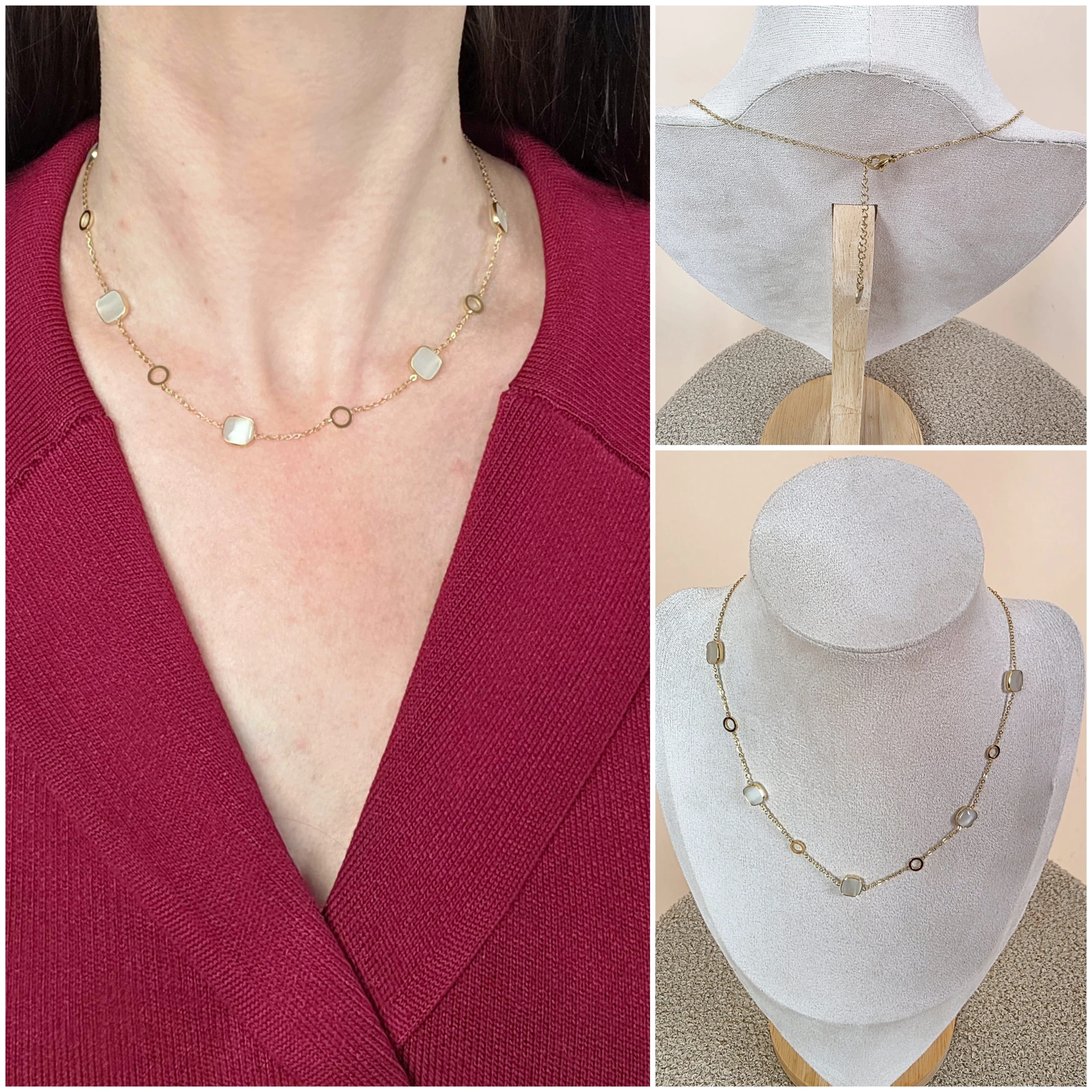 Collier "Éclats de Nacre"