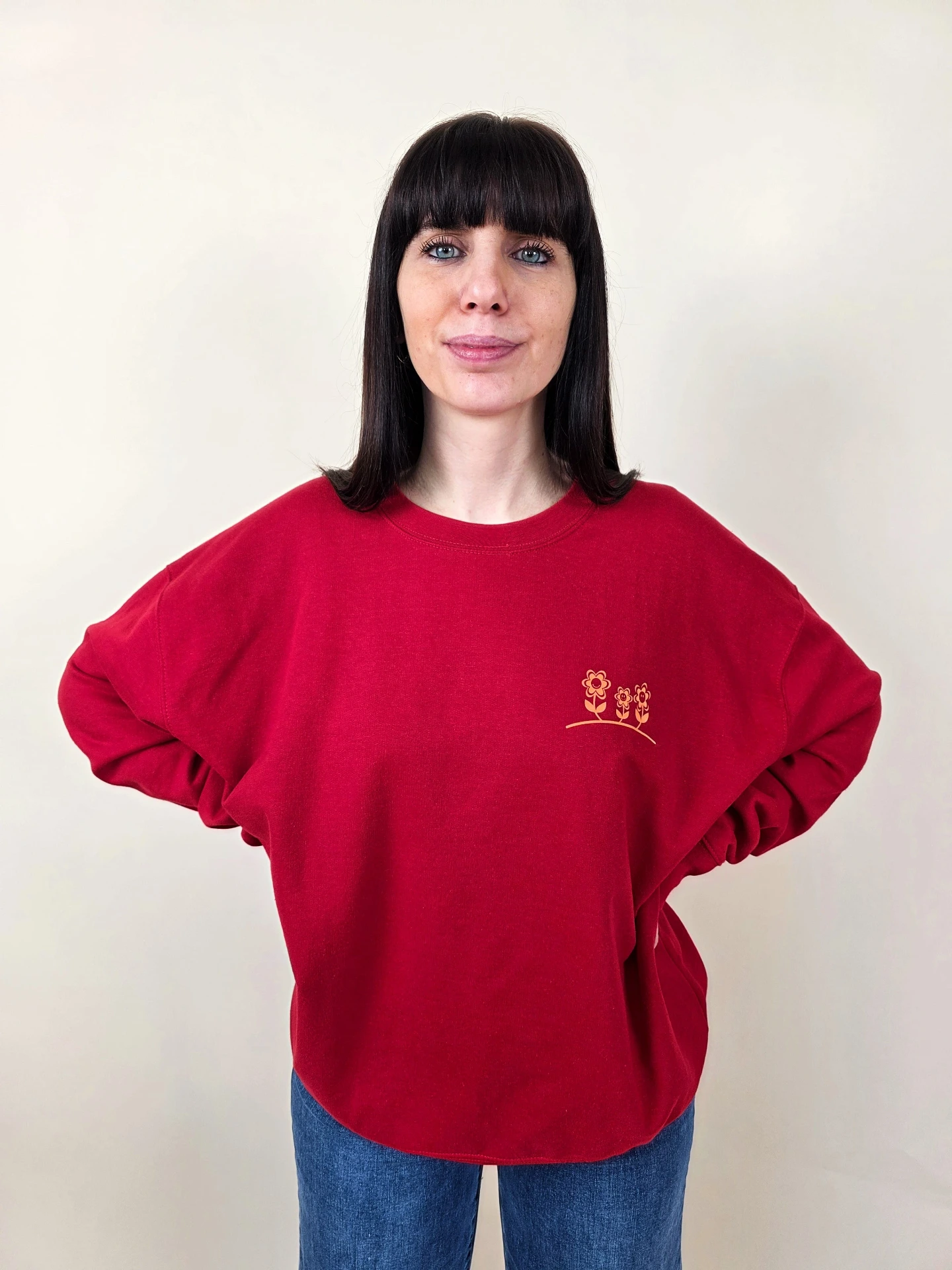 Sweat oversize "Please Be Kind" TU (Anti-Gaspi)