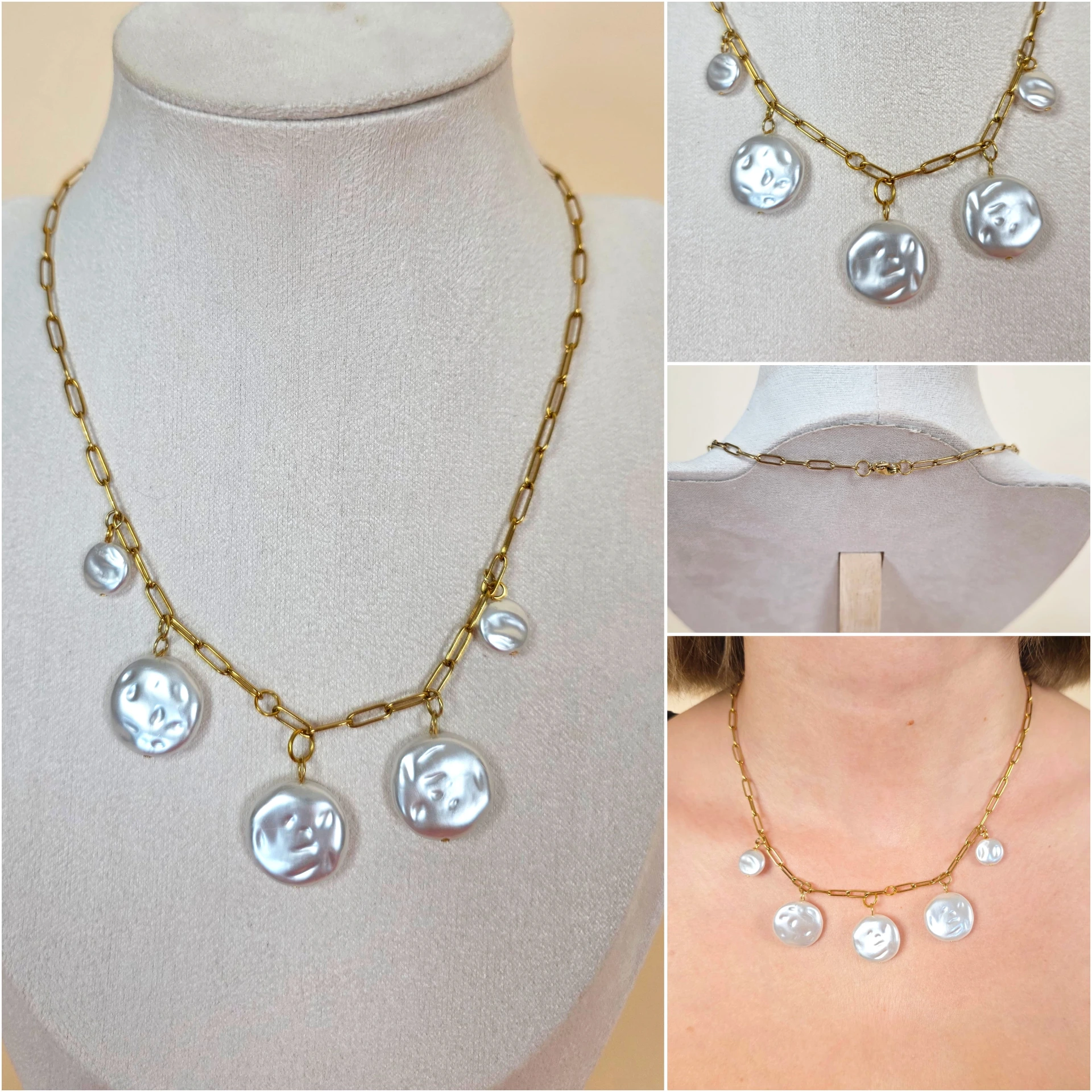 Collier nacre impériale