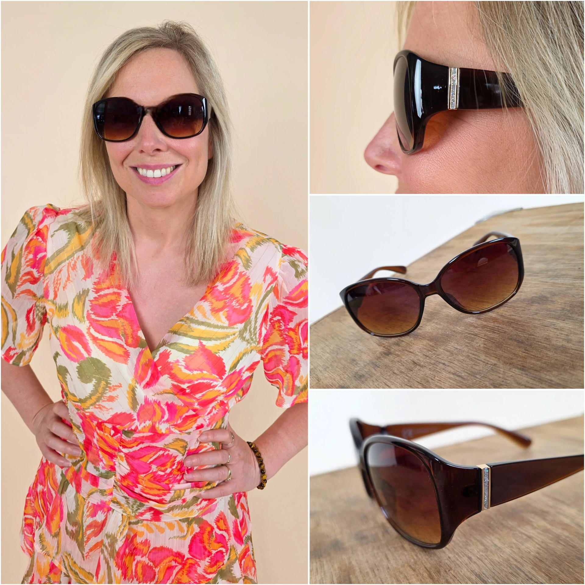 [00813] Lunettes de soleil avec strass