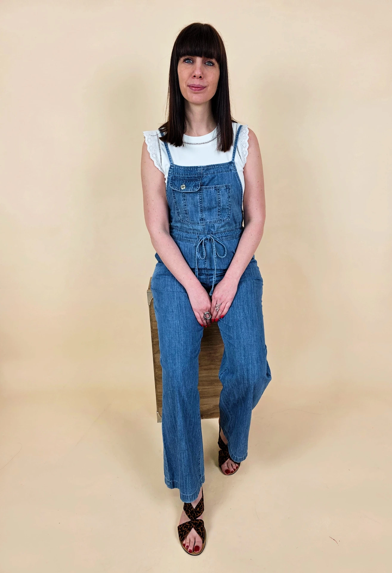Salopette en jeans L (Anti-Gaspi)