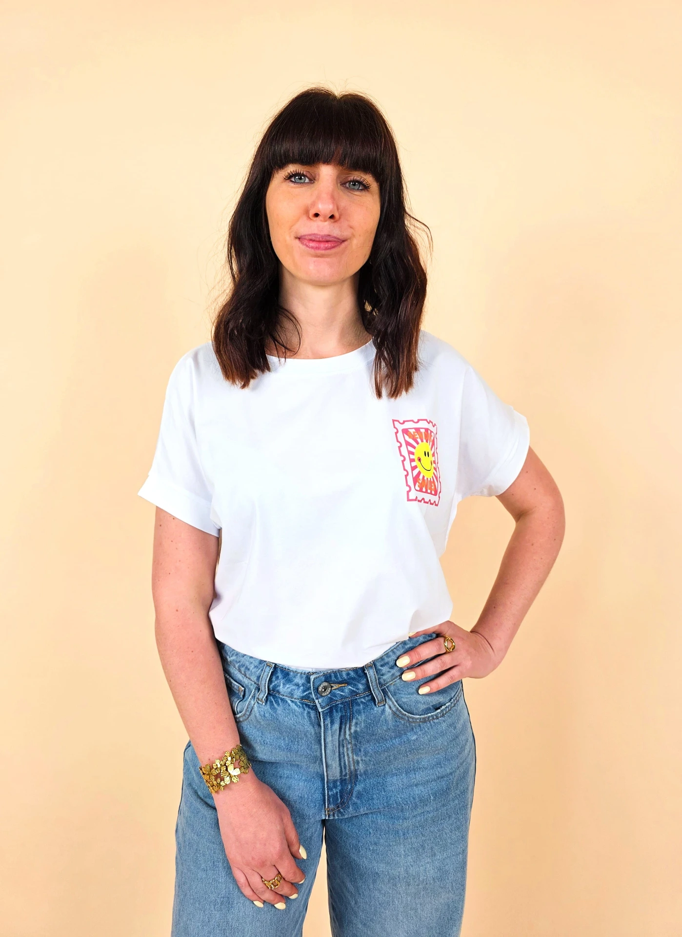 T-shirt "Sending Smiles" TU (Anti-Gaspi)